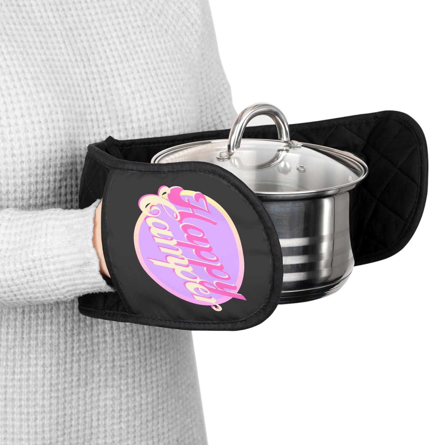 Happy Camper Oven Mitts