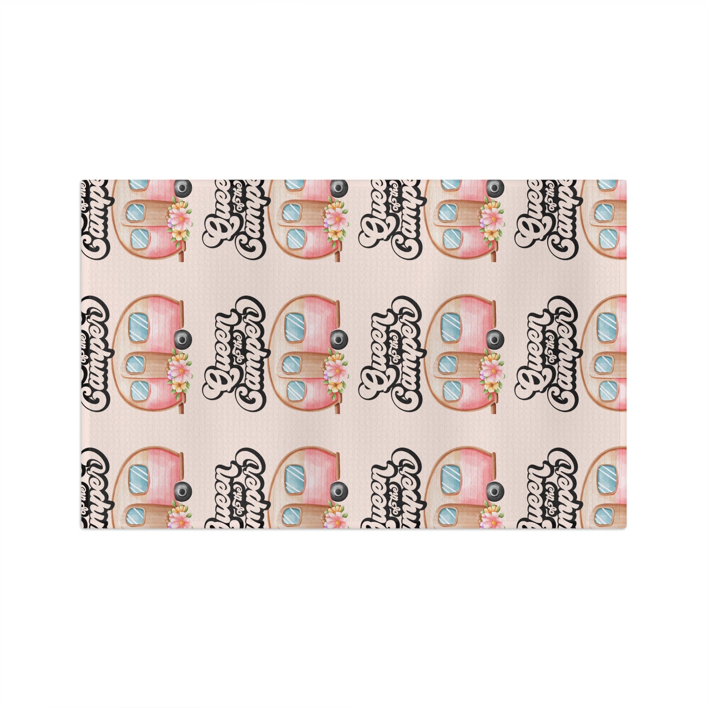 QUEEN OF THE CAMPER kitchen towel