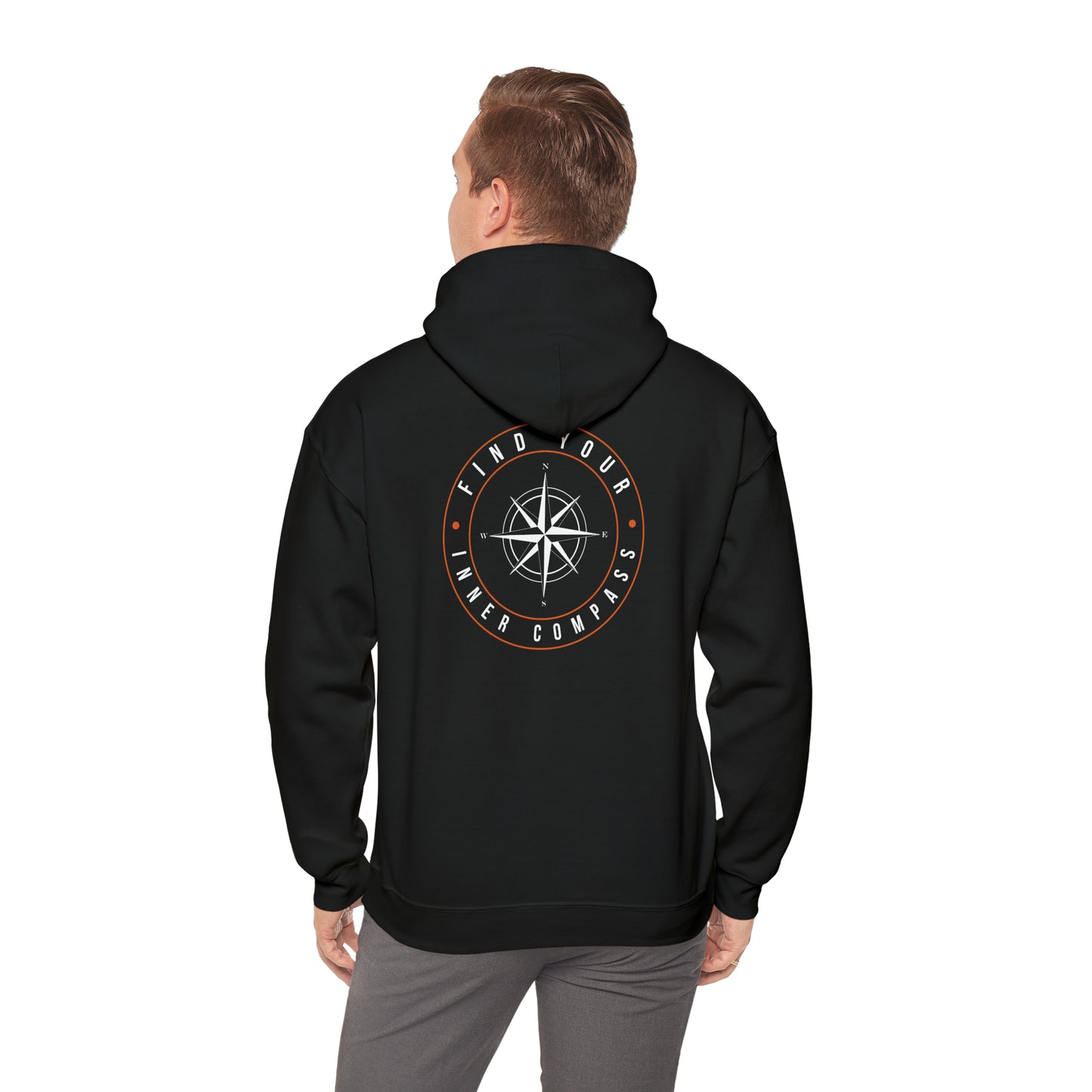 INNER COMPASS mens hoodie