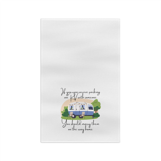 MARRY THEM kitchen towel
