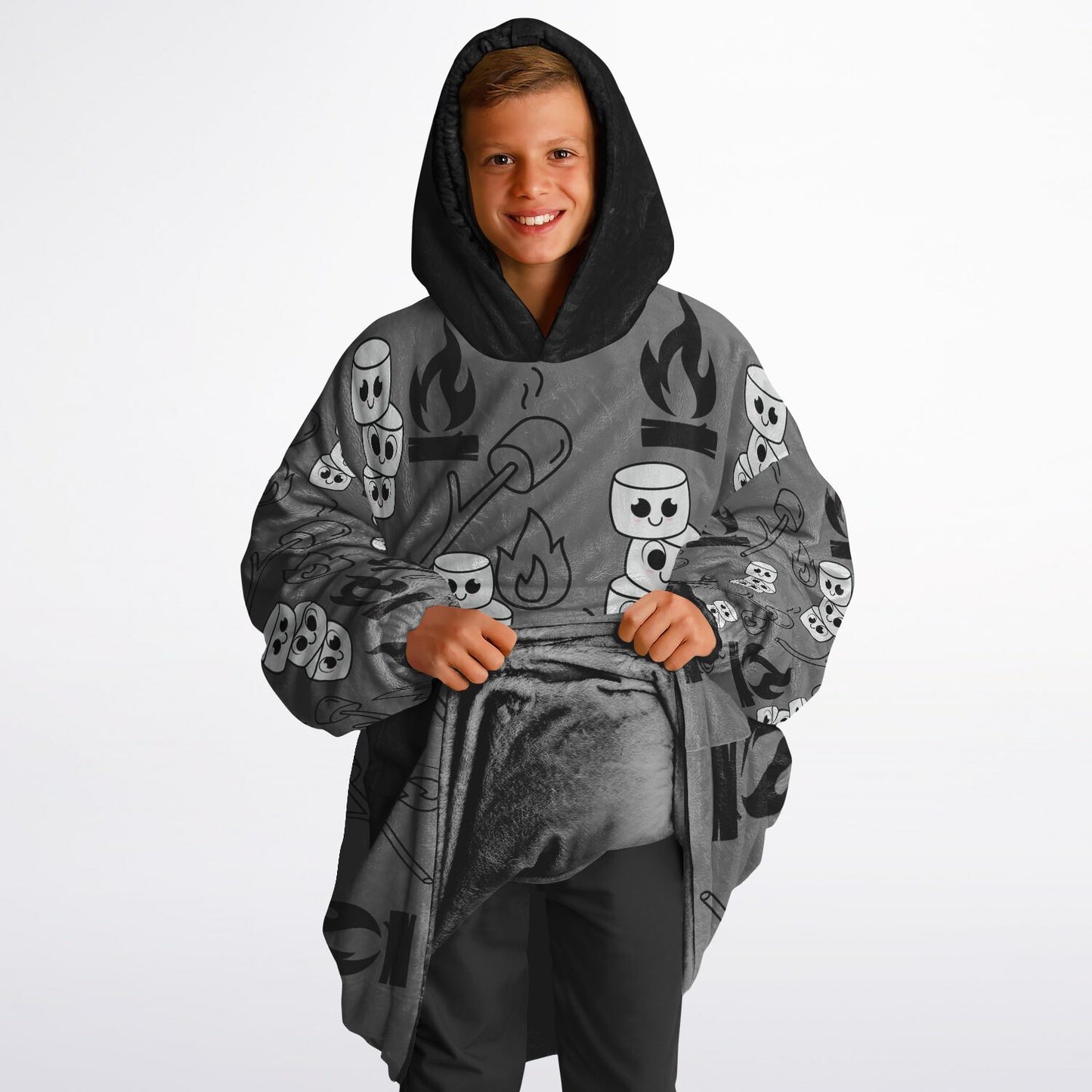 MARSHMALLOW Youth Reversible Snug Hoodie