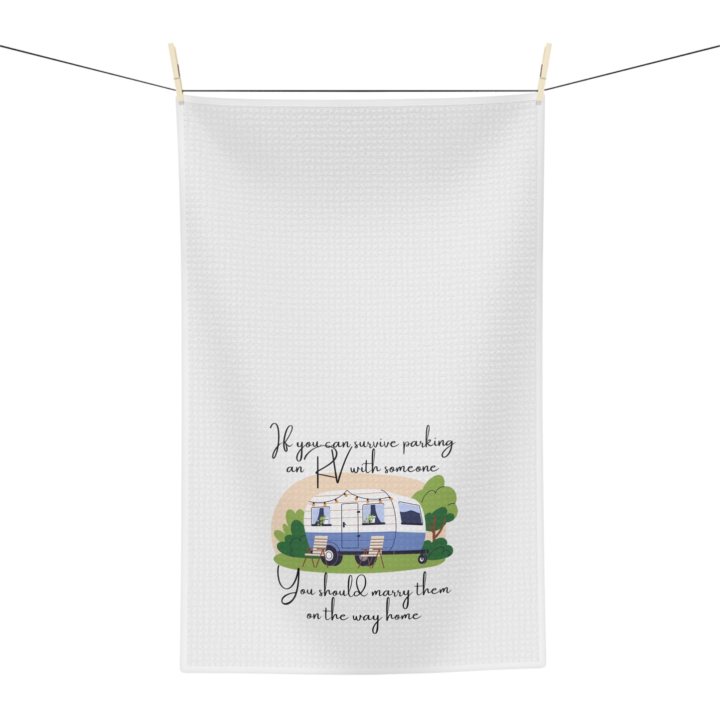 MARRY THEM kitchen towel