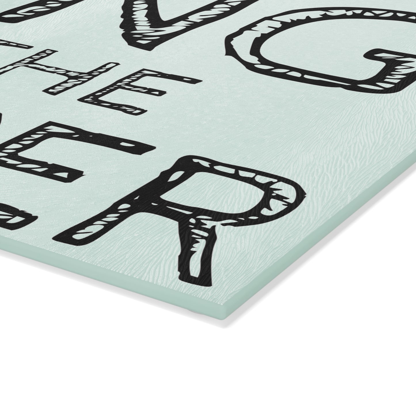 KING OF THE CAMPER Glass Cutting Board