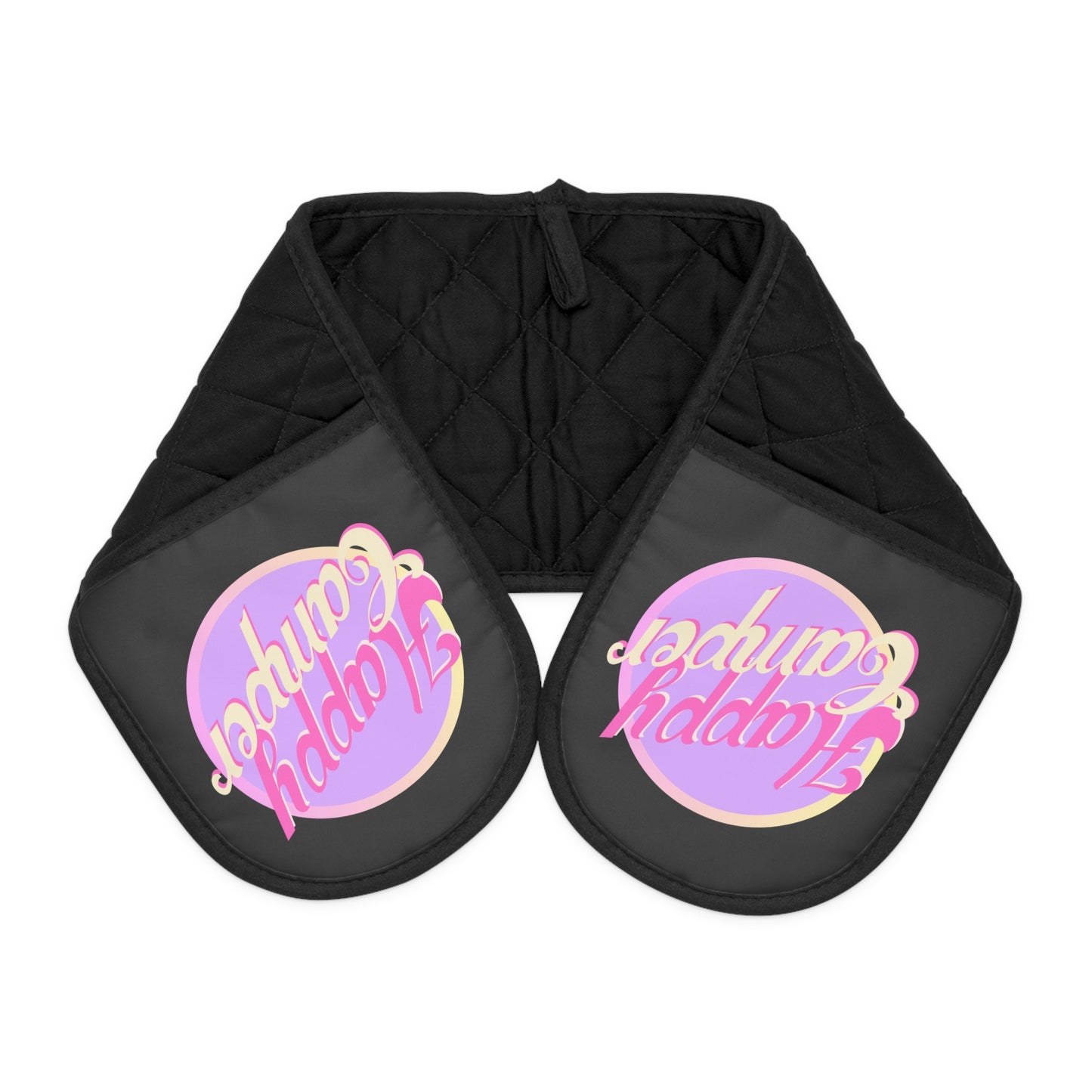 Happy Camper Oven Mitts