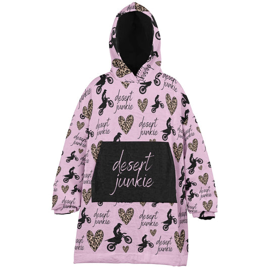 DESERT JUNKIE PINK Youth Reversible Snug Hoodie
