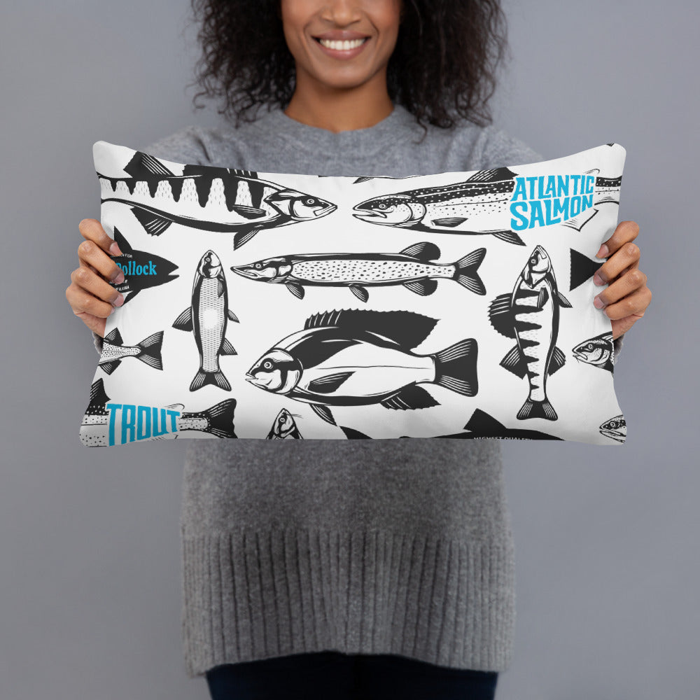 FRESH CATCH Basic Pillow (3 sizes)