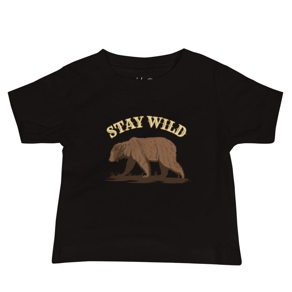 STAY WILD baby s/s tee