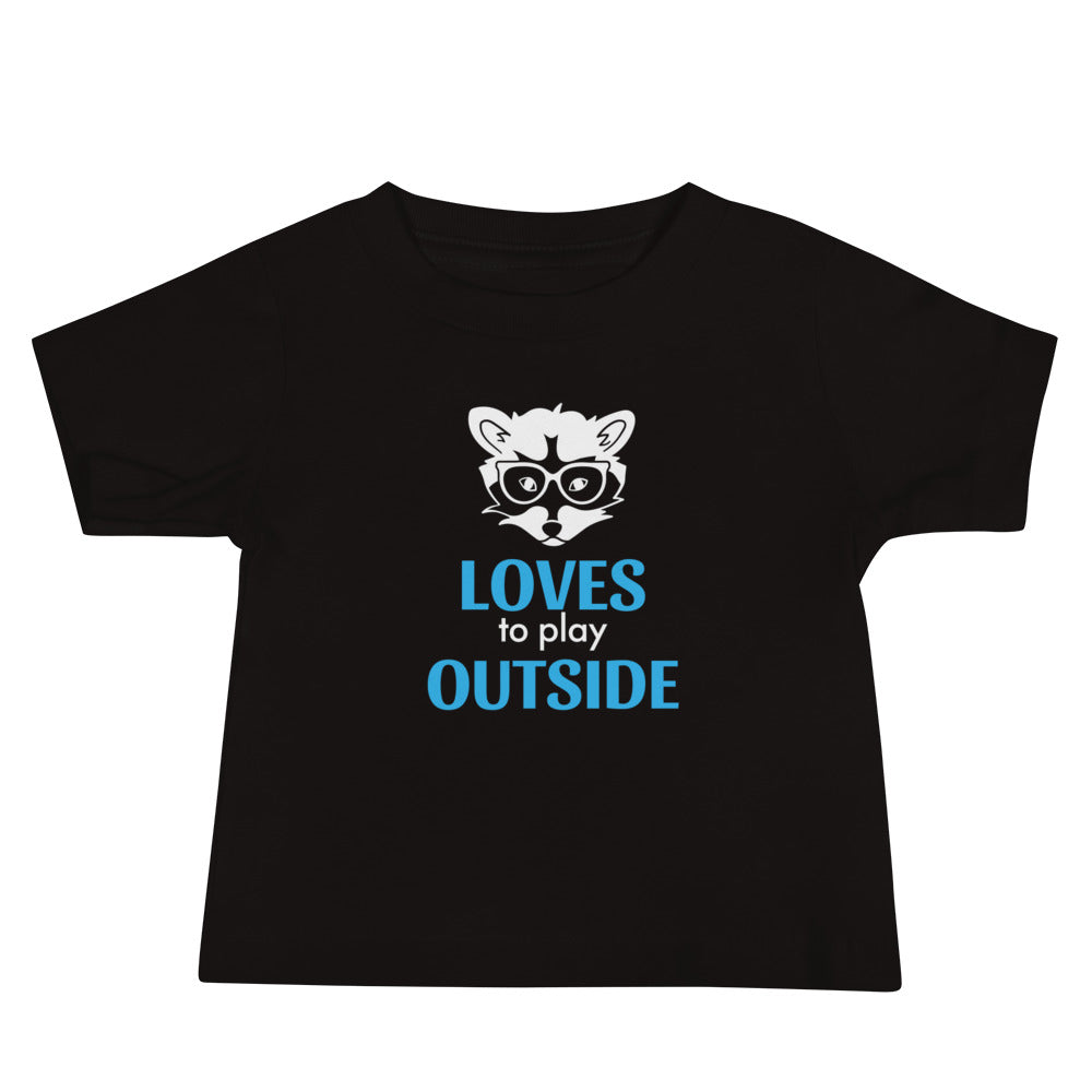 LOVES TO PLAY OUTSIDE baby s/s tee