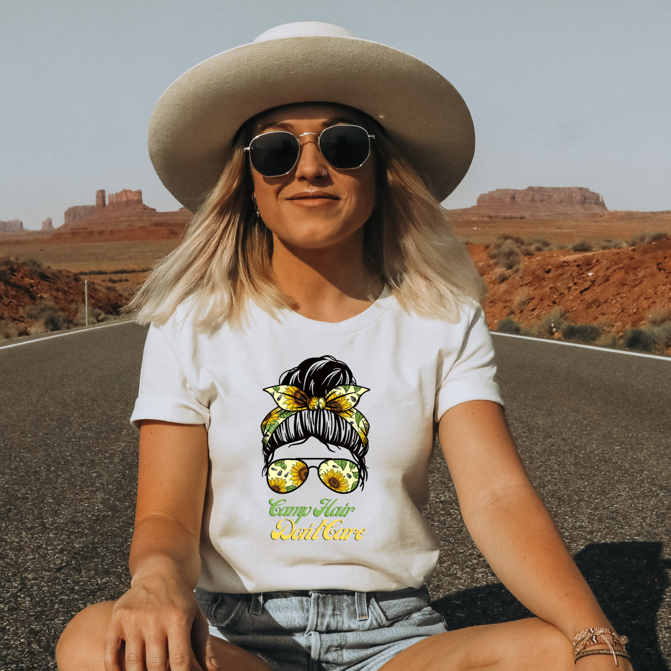 CAMP HAIR DON'T CARE s/s tee