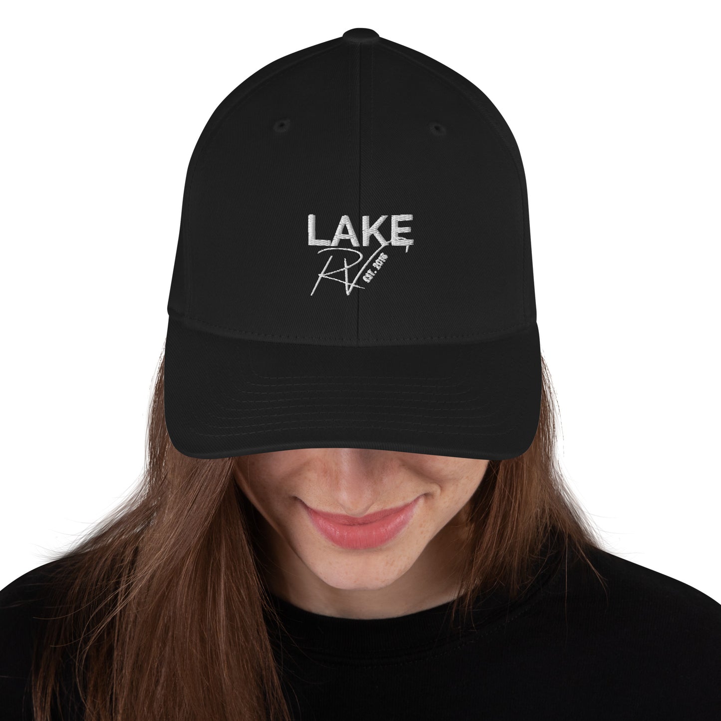 LAKE RV FLEXFIT TWILL BASEBALL CAP