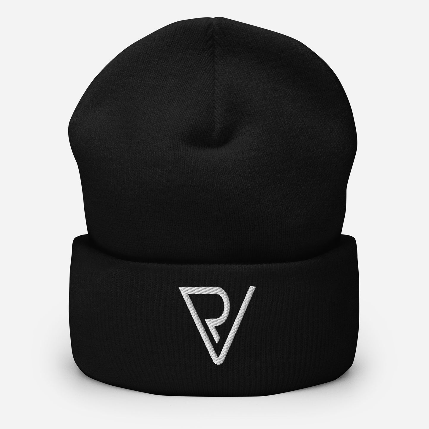 RV Embroidered Cuffed Beanie