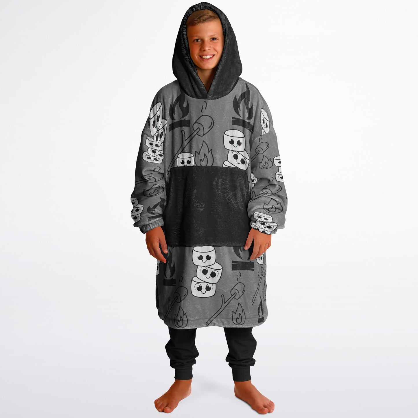 MARSHMALLOW Youth Reversible Snug Hoodie