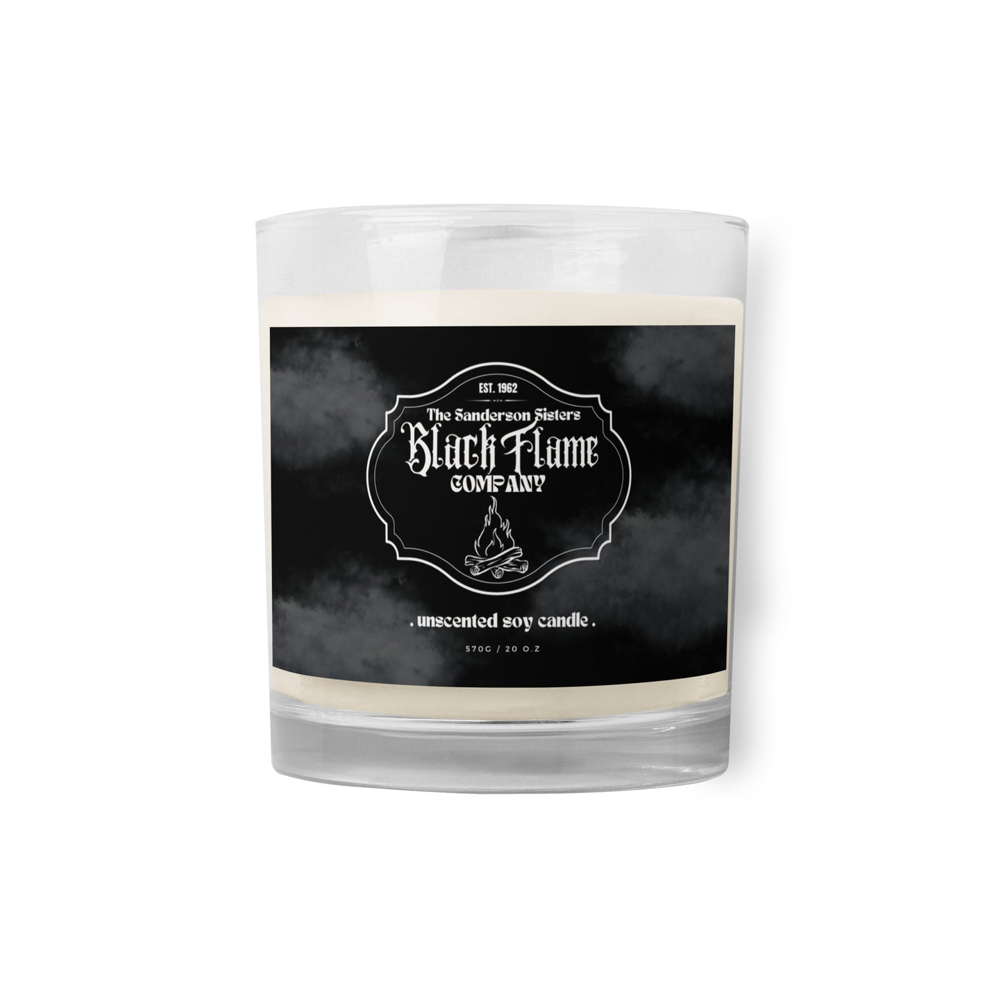 Black Flame candle