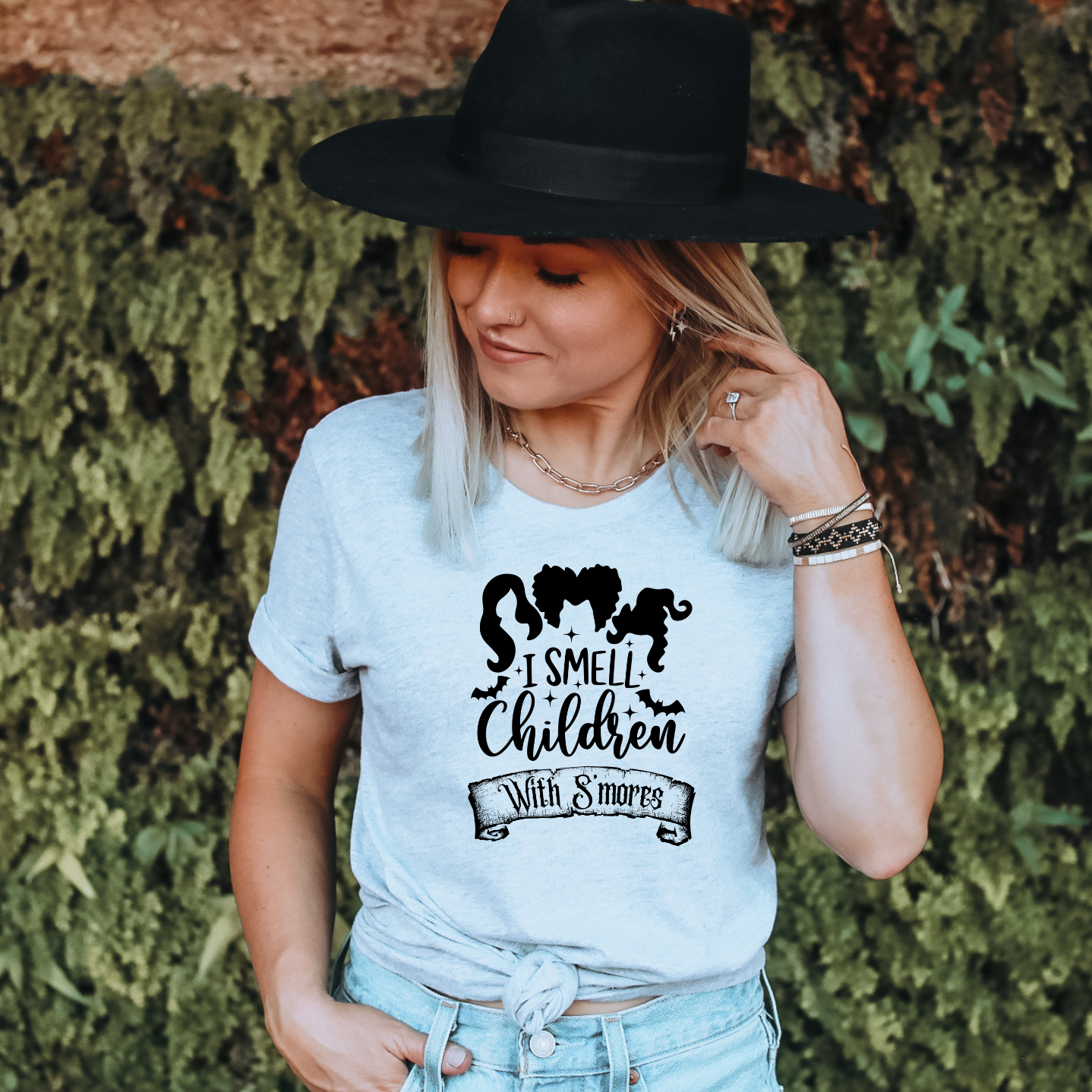 I SMELL CHILDREN WITH S'MORES s/s tee