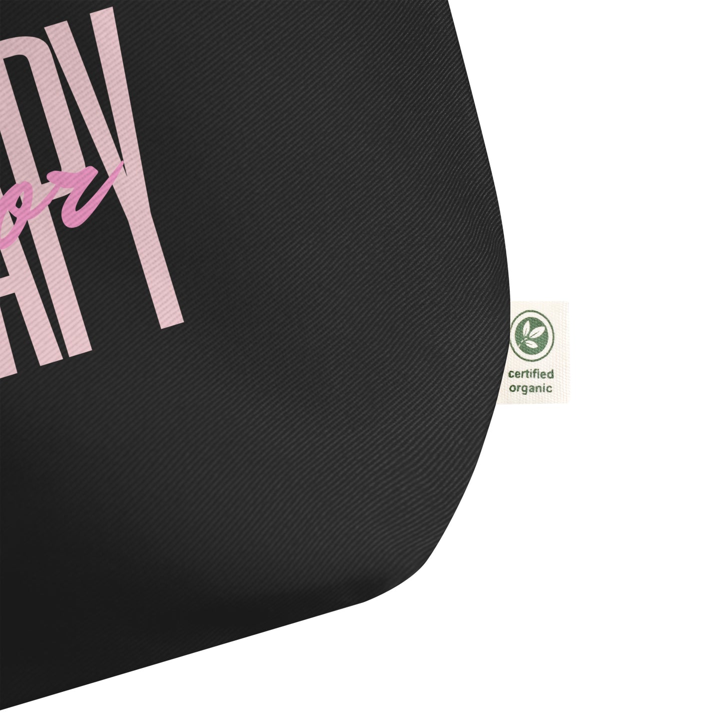 OUTDOOR THERAPY large organic tote bag