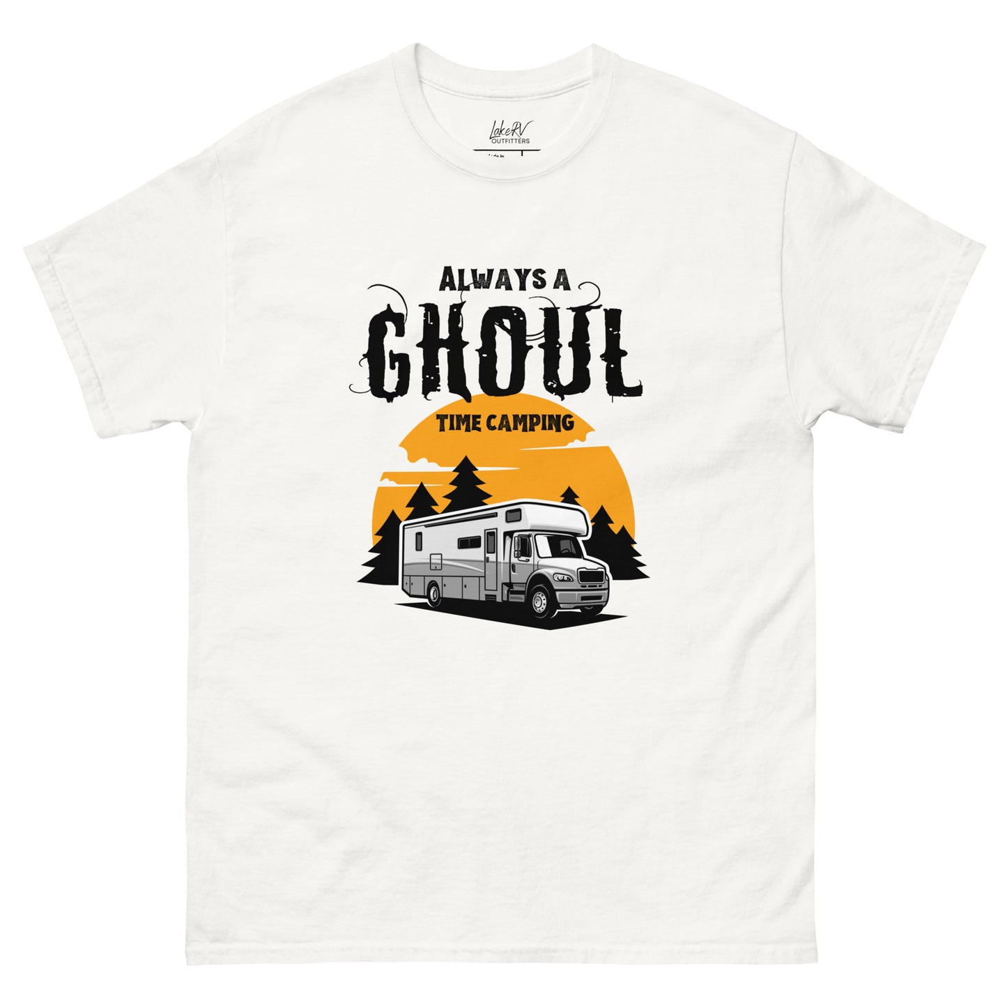 ALWAYS A GHOUL TIME CAMPING S/S TEE