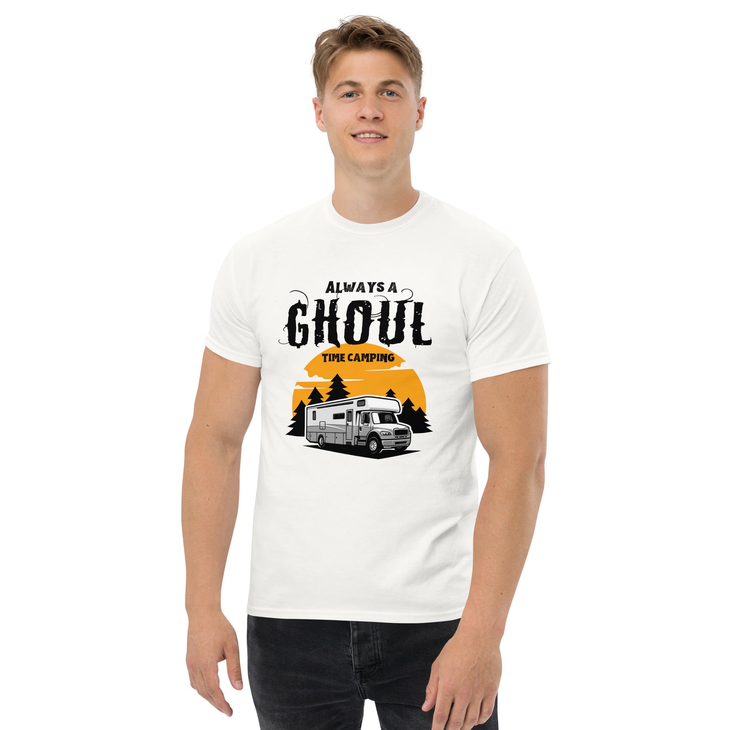 ALWAYS A GHOUL TIME CAMPING S/S TEE