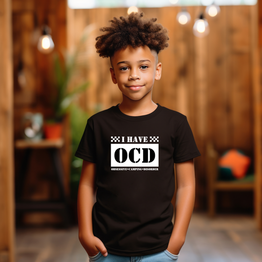 OCD youth s/s tee black