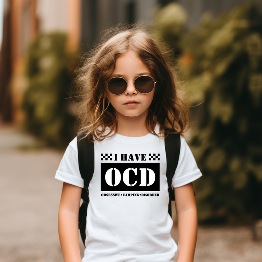OCD youth s/s tee white