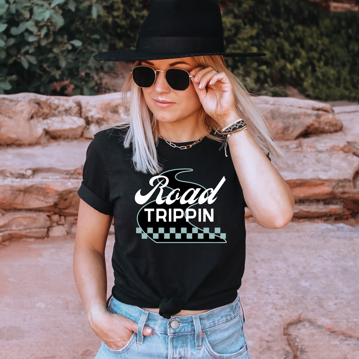 ROAD TRIPPIN womens s/s tee