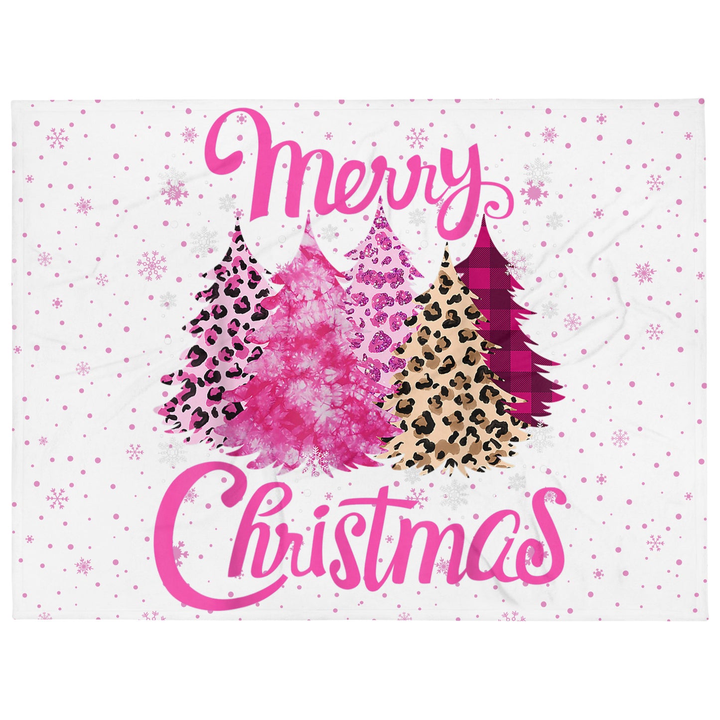 MERRY CHRISTMAS TREE blanket