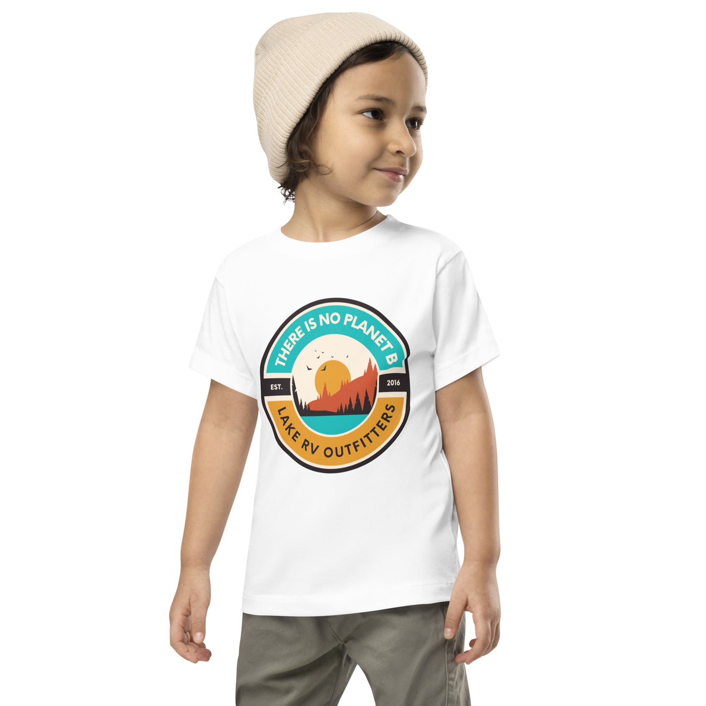 THERE IS NO PLANET B toddler s/s tee