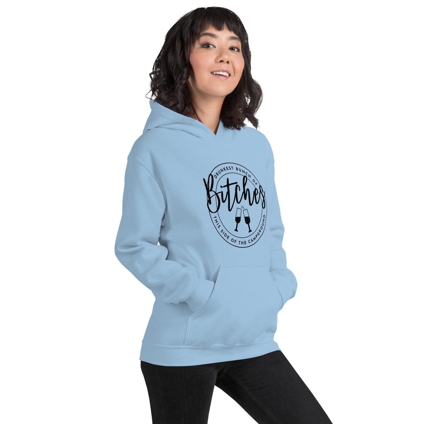 DRUNKEST BUNCH womens hoodie