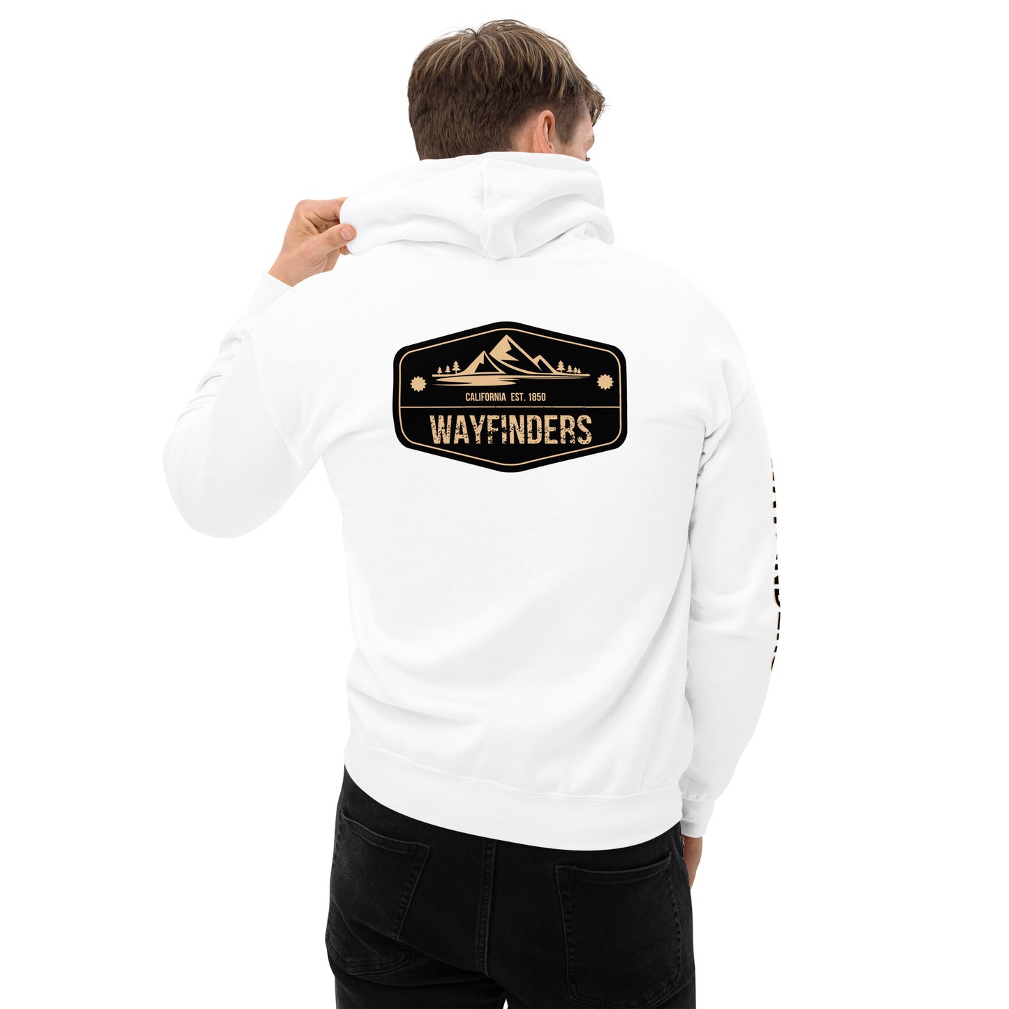 WAYFINDERS mens premium hoodie