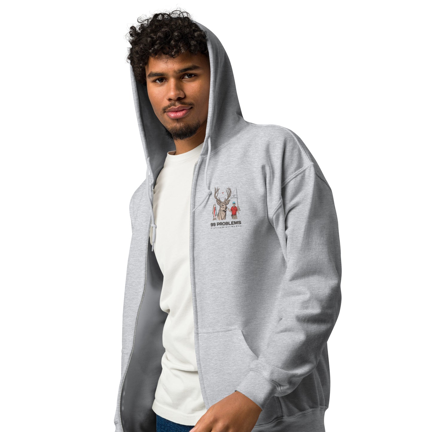 99 PROBLEMS zip hoodie