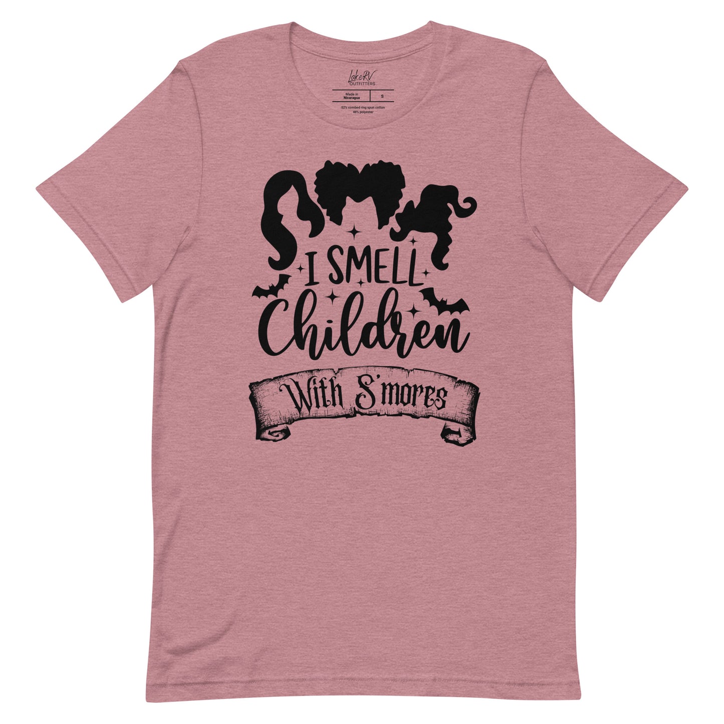 I SMELL CHILDREN WITH S'MORES s/s tee