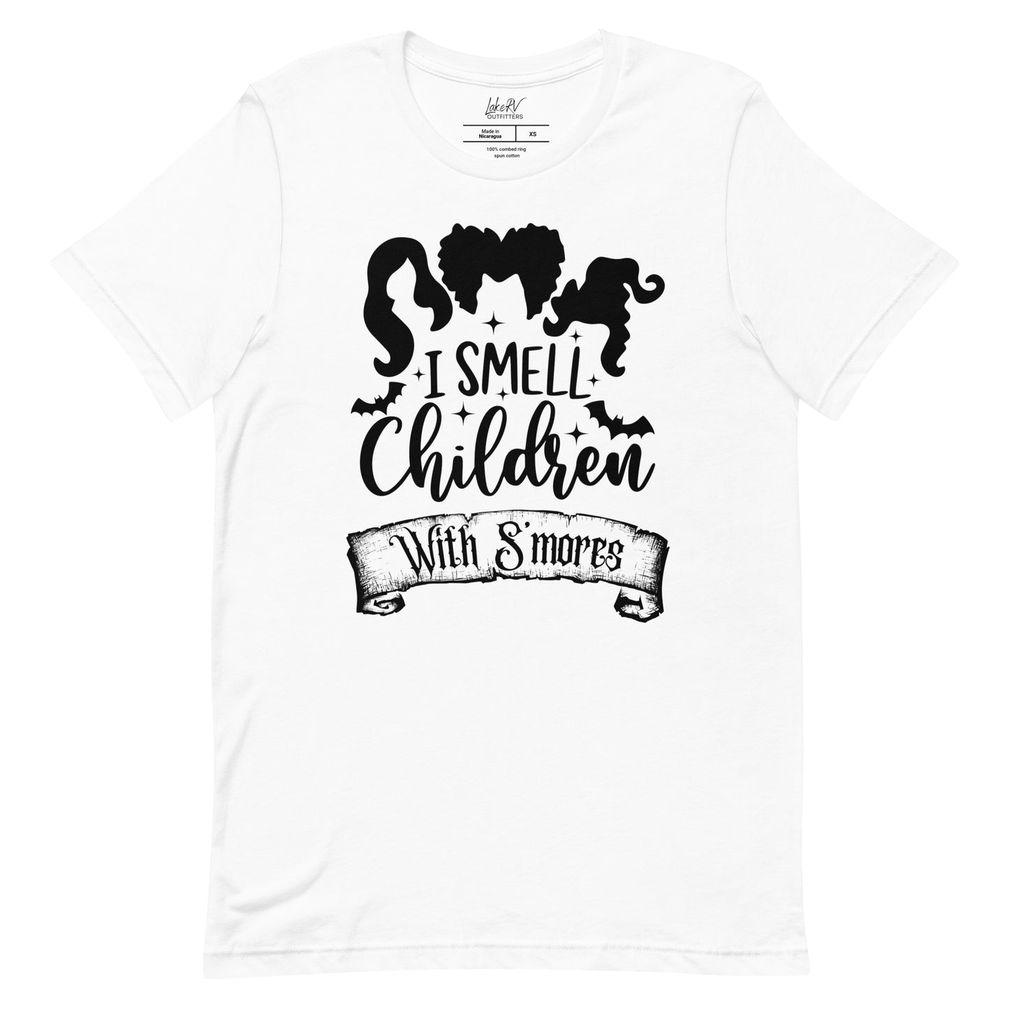 I SMELL CHILDREN WITH S'MORES s/s tee