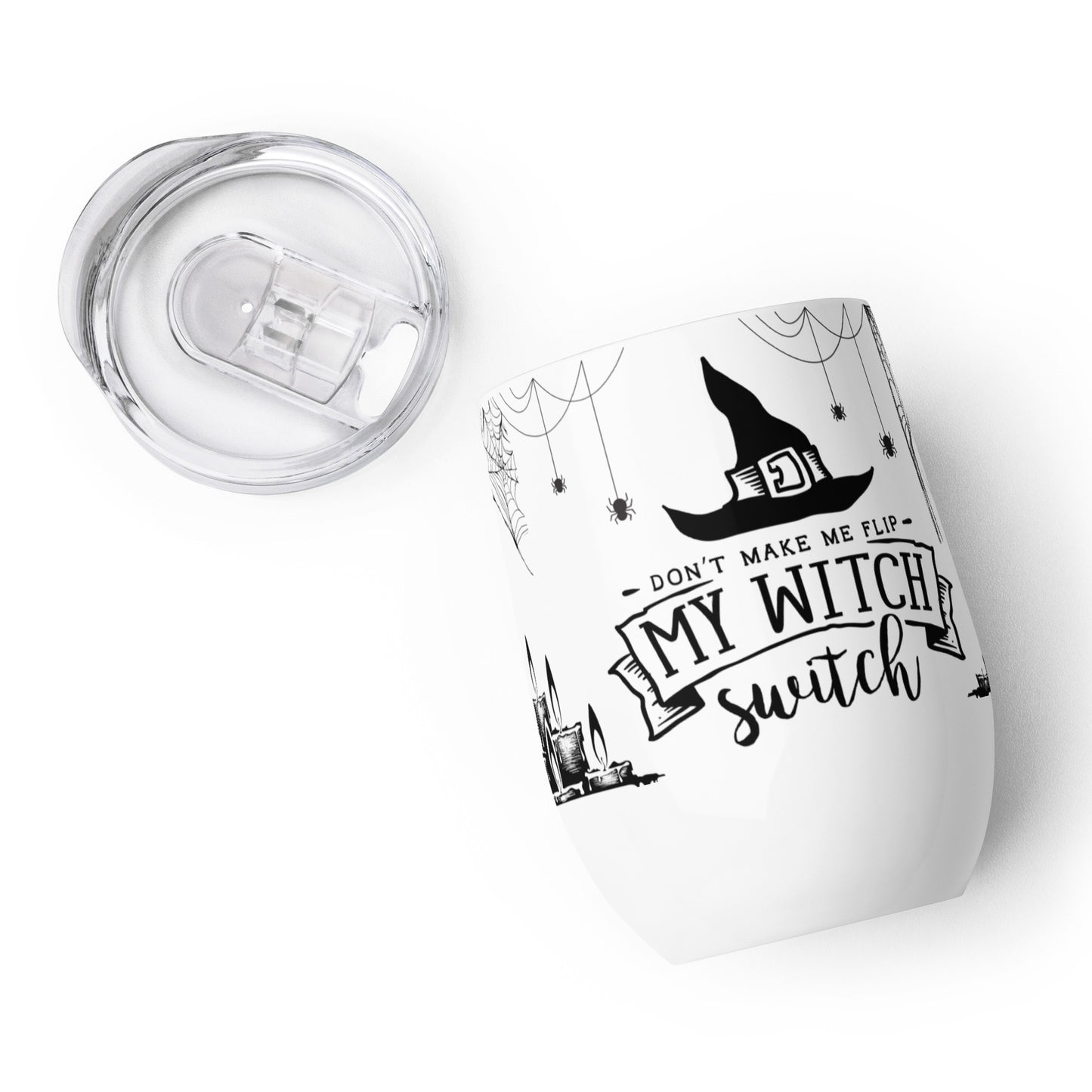 Witch Switch Wine Tumbler