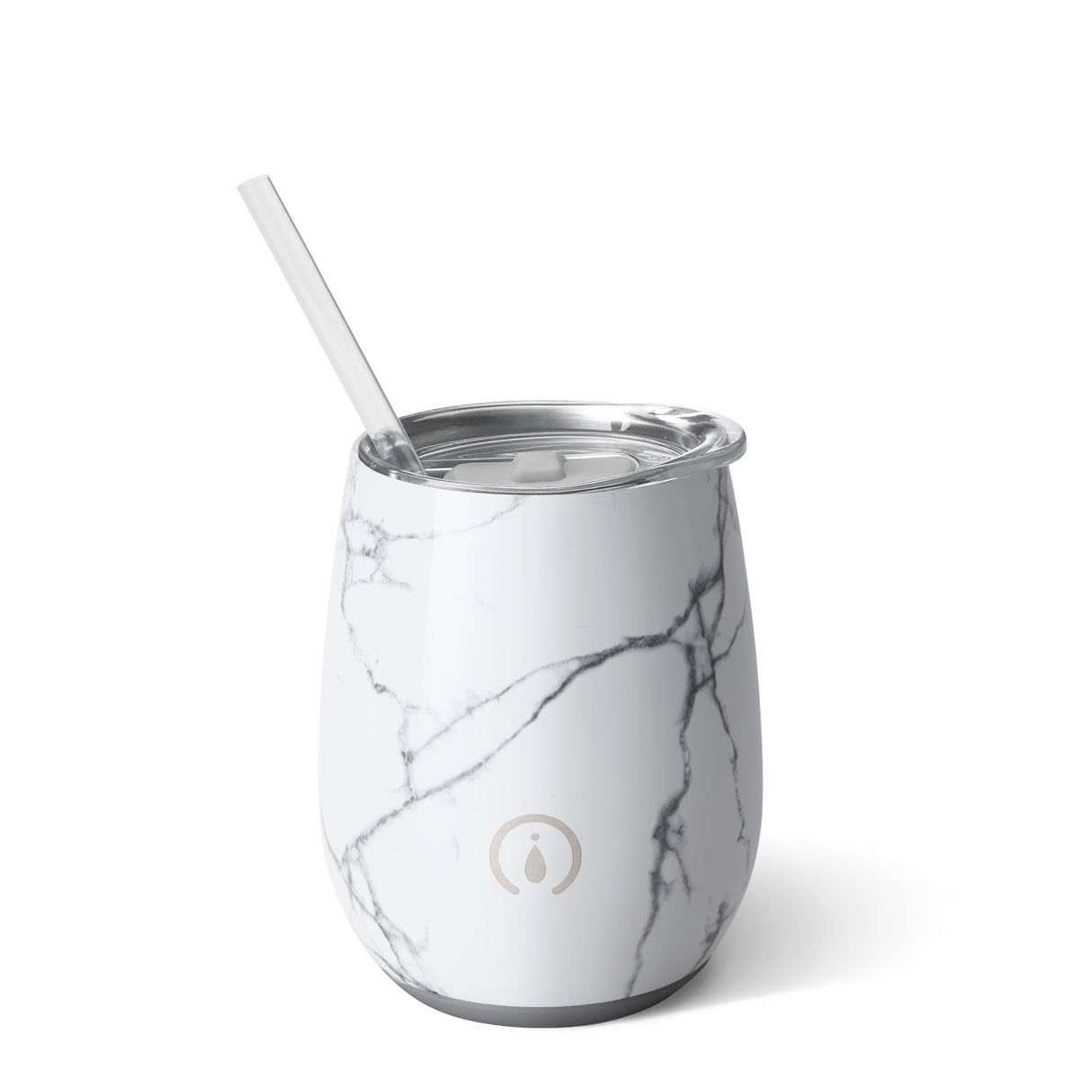 Swig 14oz Stemless Wine Cup Matte Marble