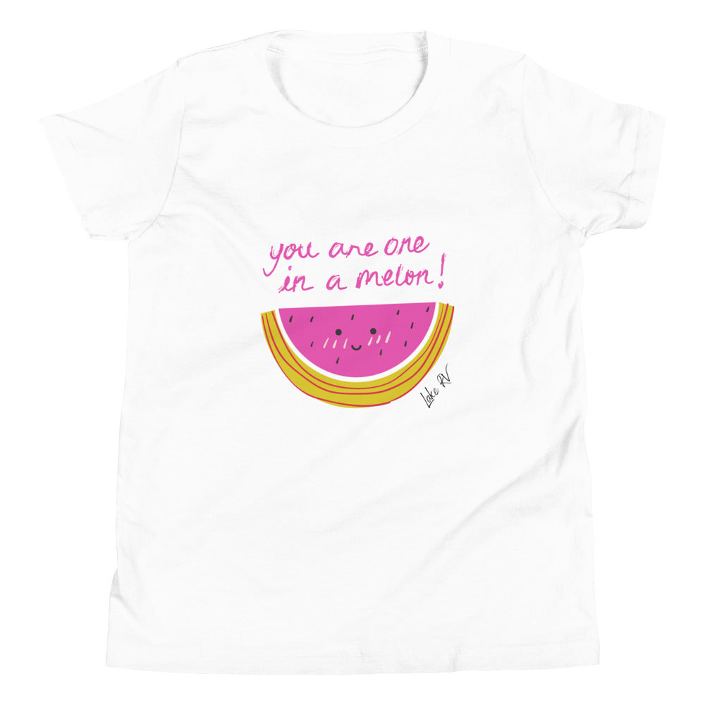One in a Melon Girls Youth Short Sleeve Tee