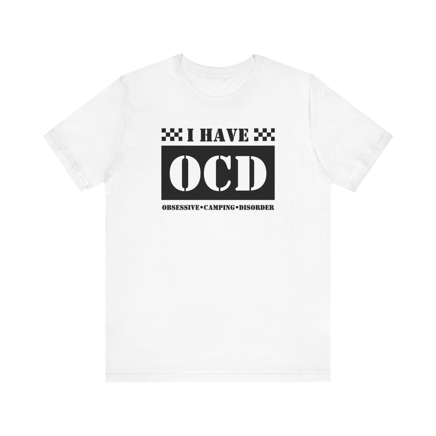 OCD s/s tee white