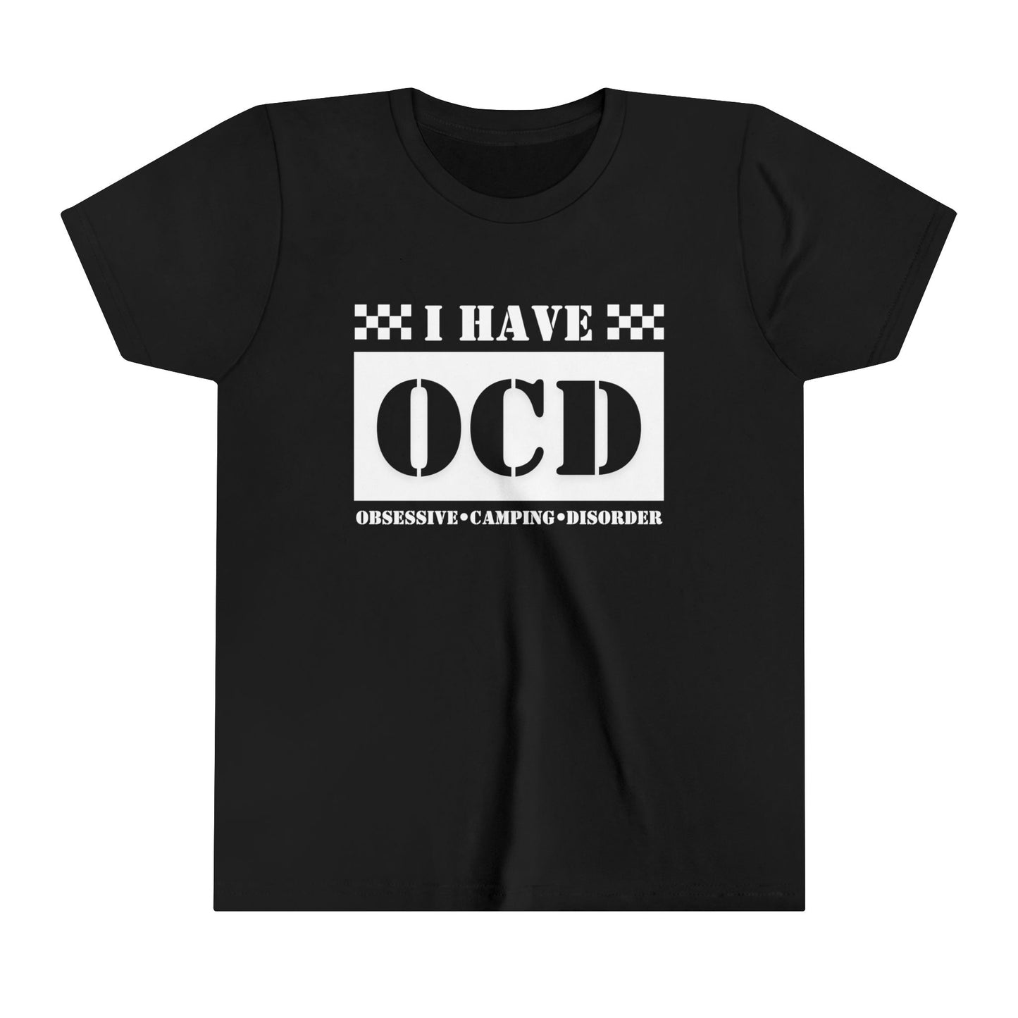 OCD youth s/s tee black