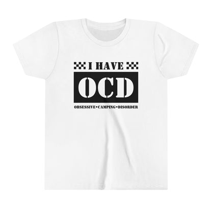 OCD youth s/s tee white