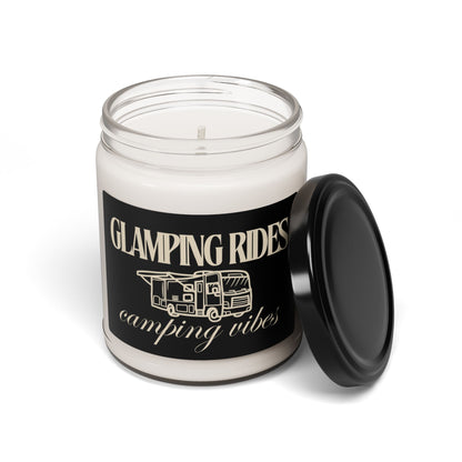 GLAMPING RIDES Scented Soy Candle, 9oz