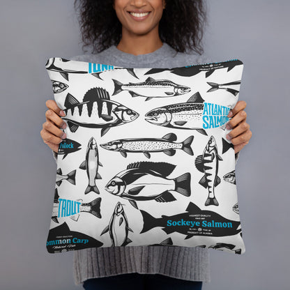 FRESH CATCH Basic Pillow (3 sizes)