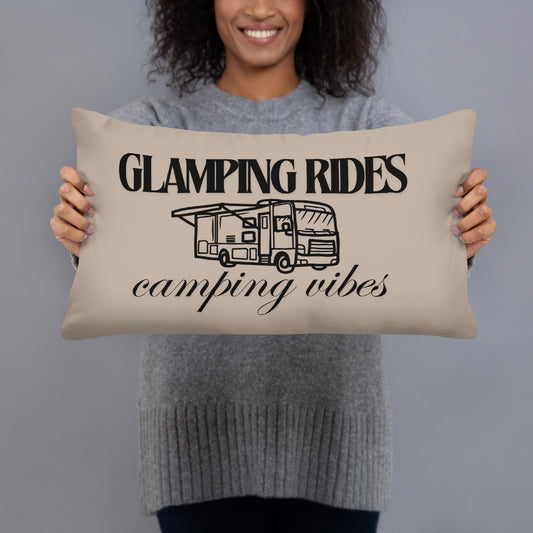 GLAMPING RIDES pillow 20x12