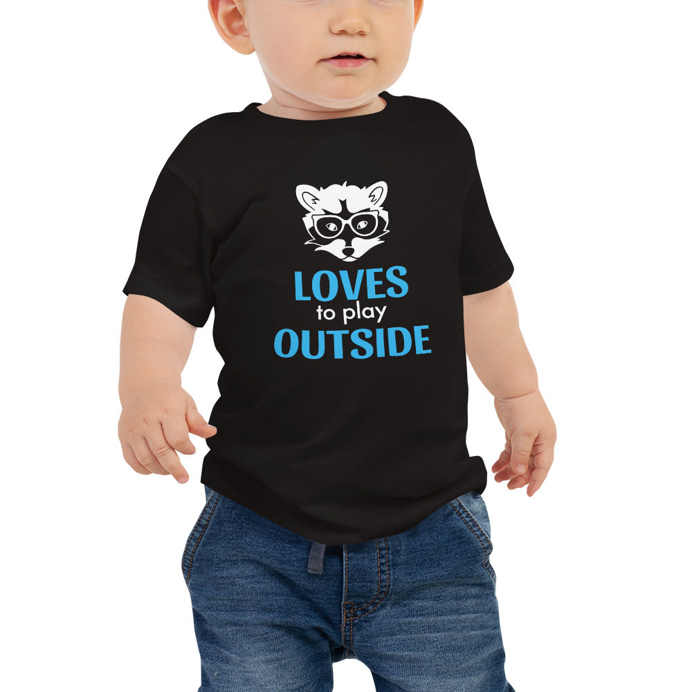 LOVES TO PLAY OUTSIDE baby s/s tee