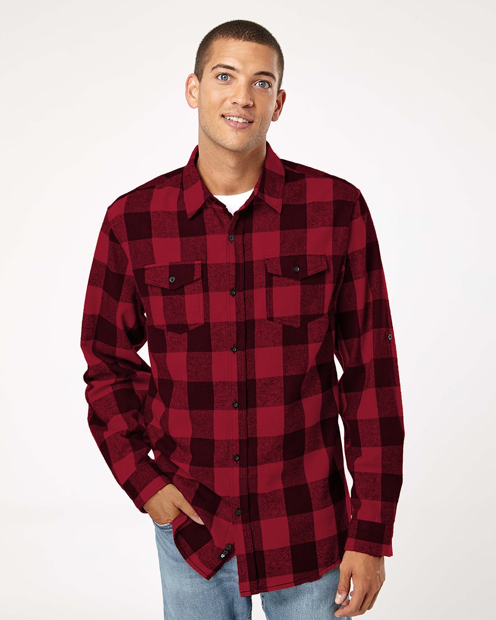 BURNSIDE L/S Buffalo flannel