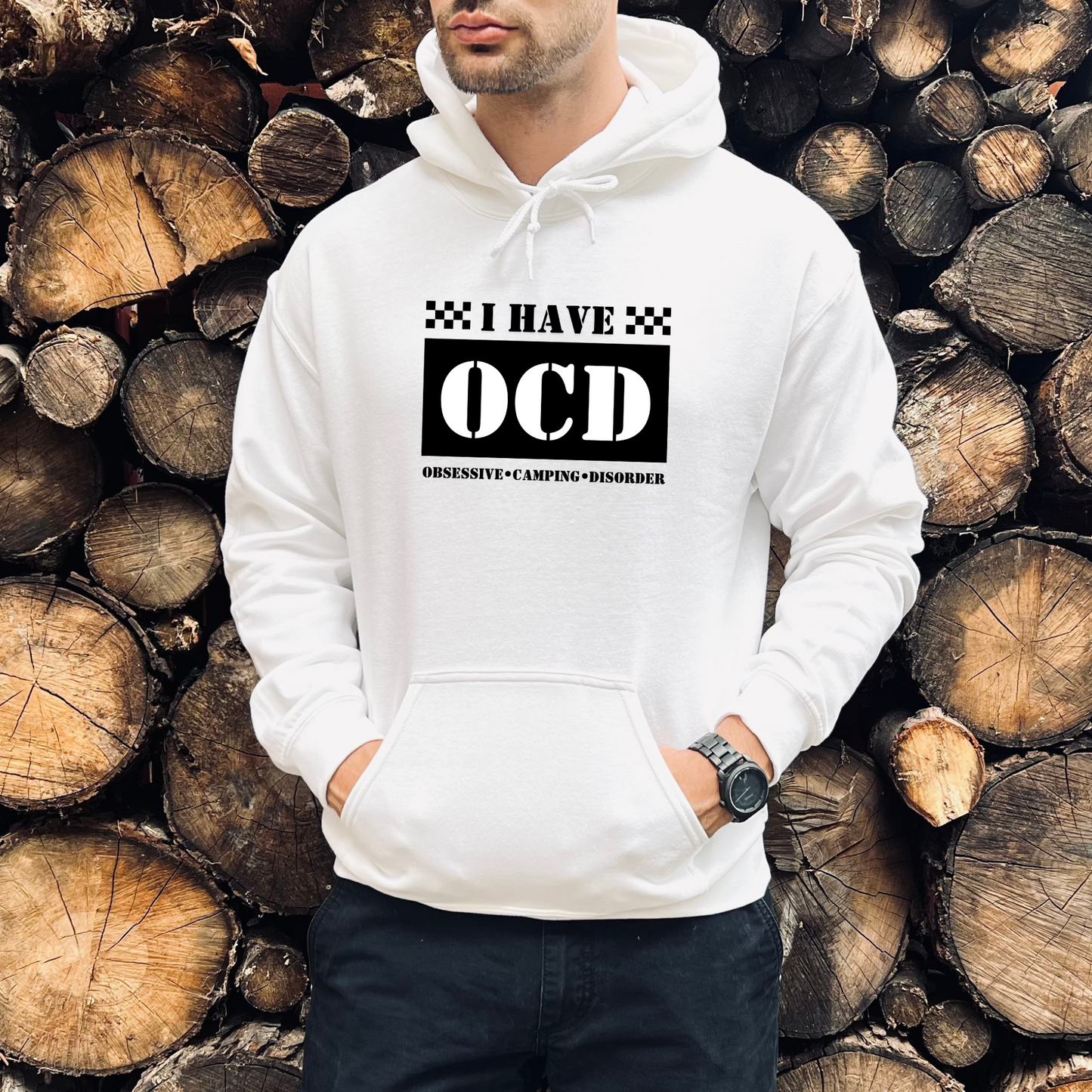 OCD hoodie white