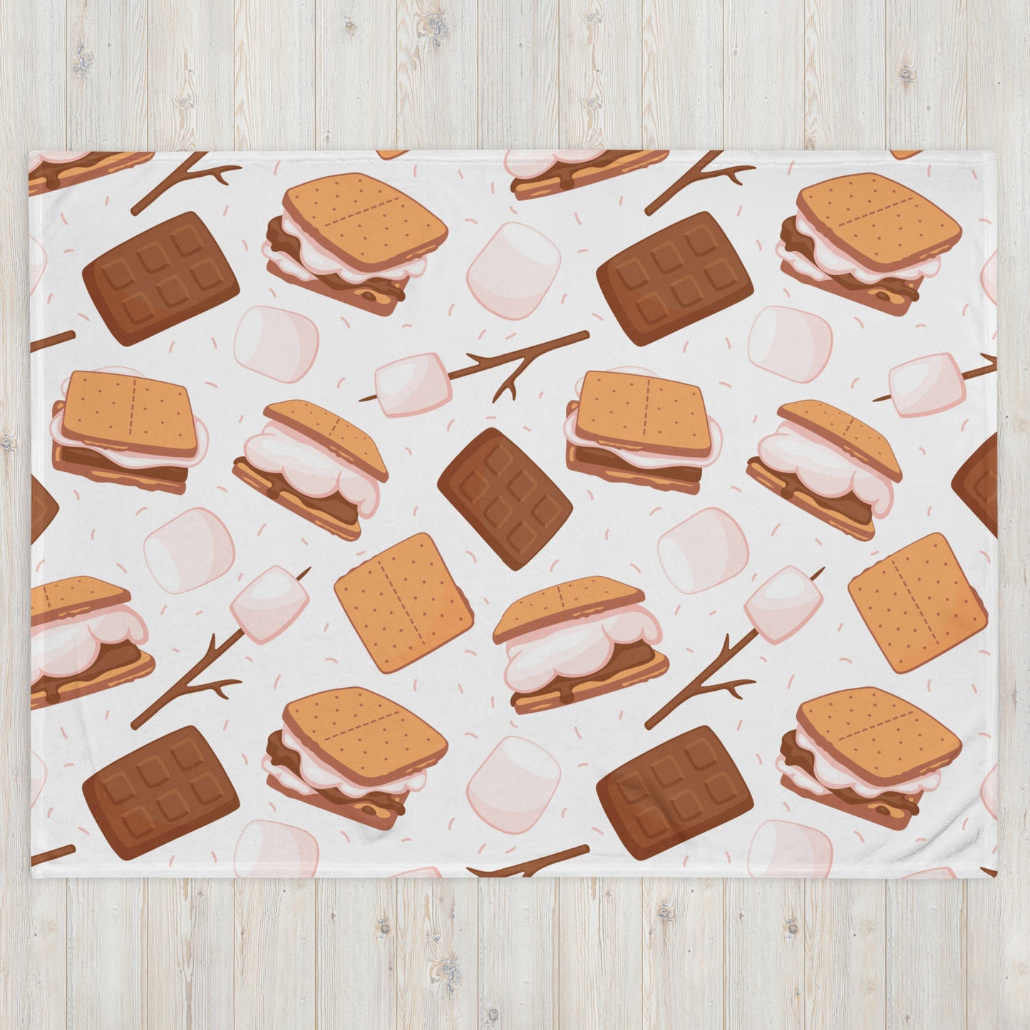 S'MORES Throw Blanket