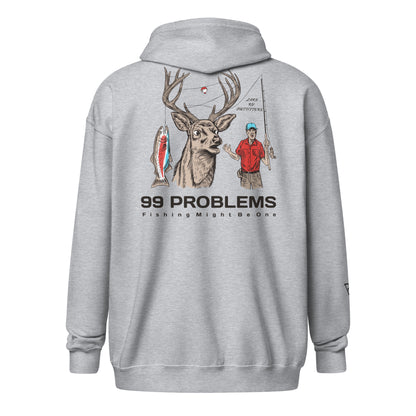 99 PROBLEMS zip hoodie