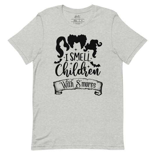 I SMELL CHILDREN WITH S'MORES s/s tee