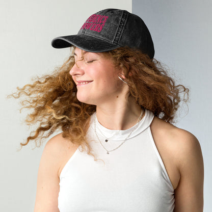 CONFIDENCE EMPOWERS Vintage Cotton Twill Cap