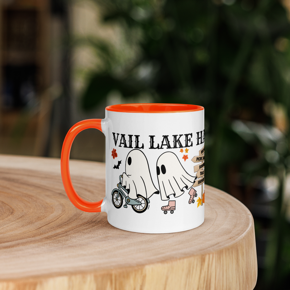 VAIL LAKE colored mug