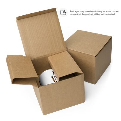 BOO-BEAR white glossy mug