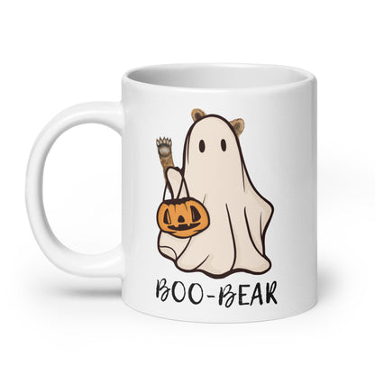 BOO-BEAR white glossy mug